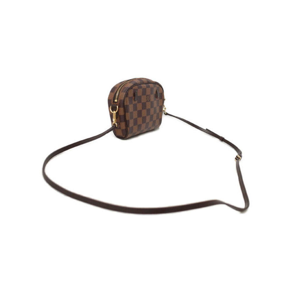 Louis Vuitton Pochette Ipanema Ebene Damier Shoulder Bag Brown